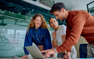 Team Of Office Workers